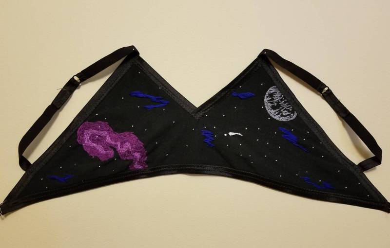 Milchstraße Baumwolle Bralette von ForgetMeNotIntimate