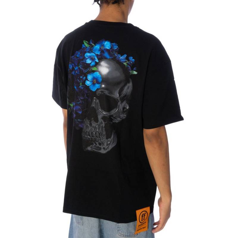 Forgotten Faces T-Shirt T-Shirt Forgotten Faces Flowered Skull von Forgotten Faces