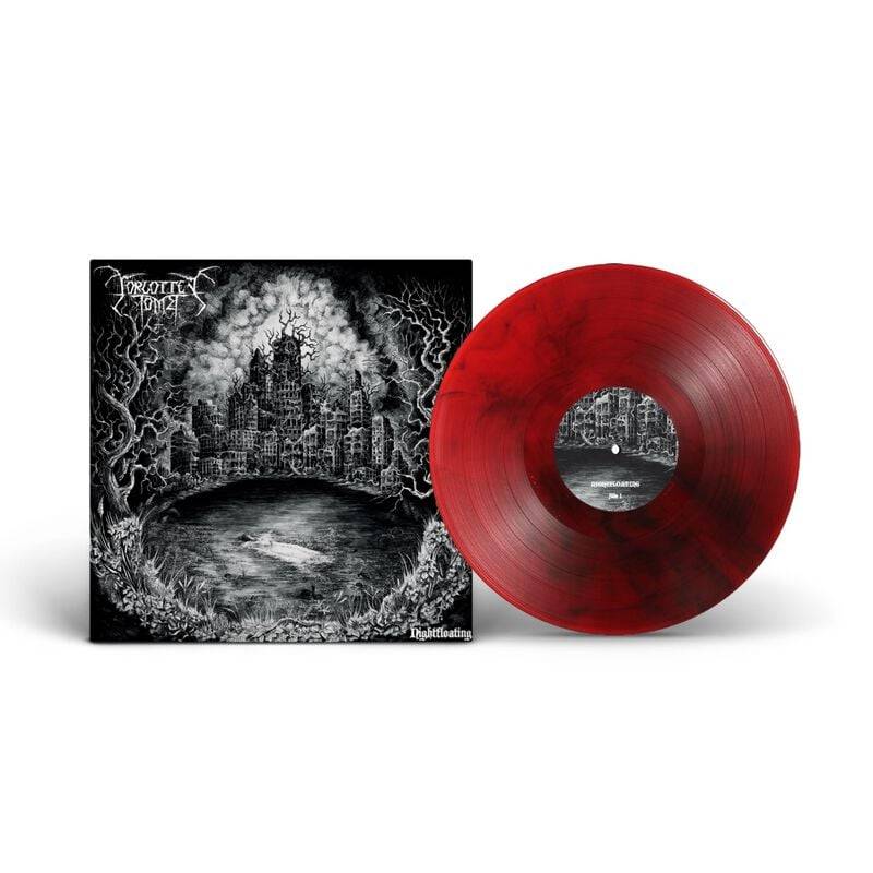 Forgotten Tomb Nightfloating LP multicolor von Forgotten Tomb