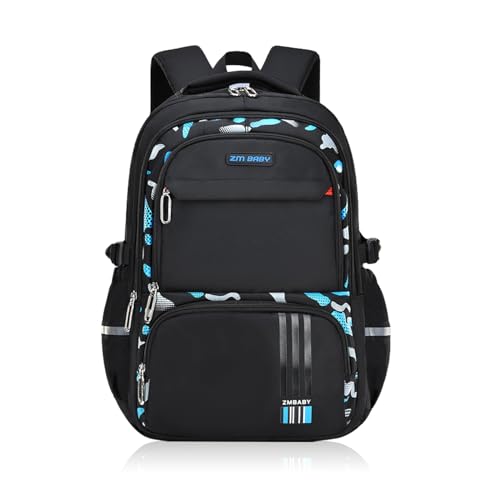 Forhome Schulranzen Jungen,Schulrucksack Jungen Teenager,Freizeitrucksack,Rucksack Kinder,mit gepolsterten Trägern,mit Ergonomischem Design Modisch Schulrucksäcke,Kinderrucksäcke für Jungen Mädchen von Forhome