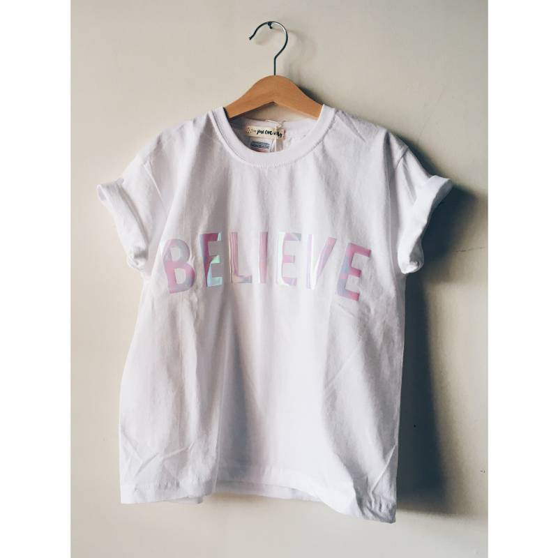 Believe T-Shirt von Forjustoneday