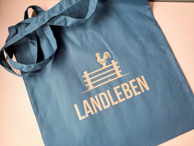 Baumwolltasche "Landleben" Baumwolltasche "Landleben" von FormWerkStatt