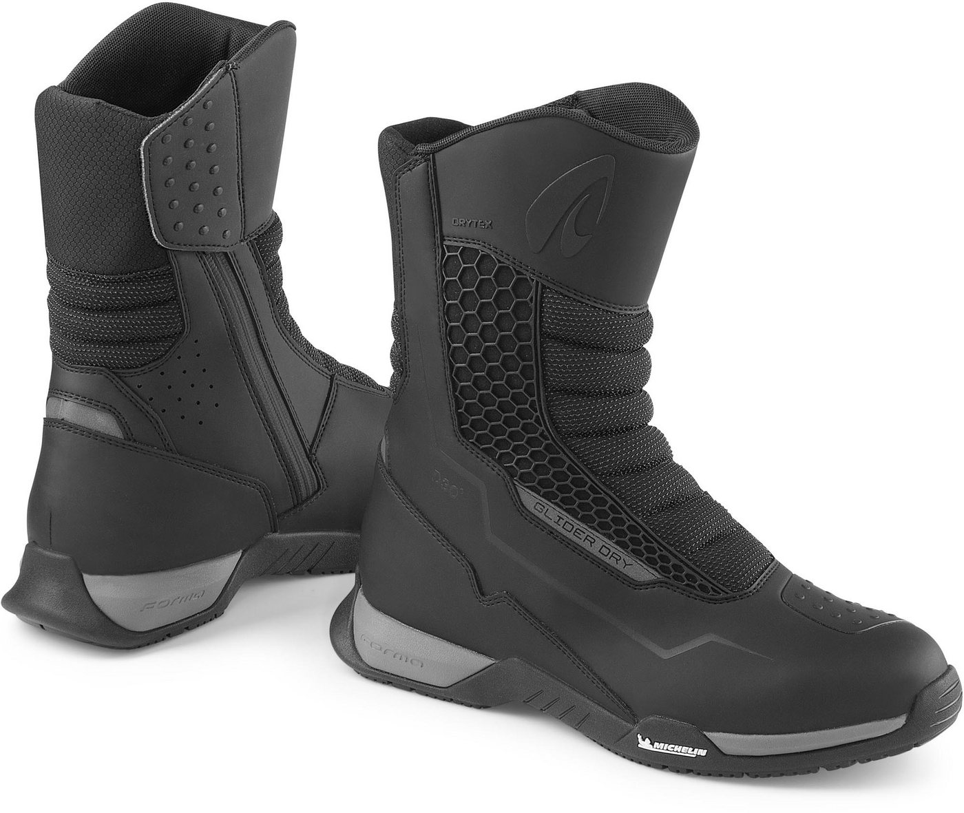 Forma Glider Dry Motorrad Stiefel Motorradstiefel Atmungsaktiv wasserabweisend robust von Forma