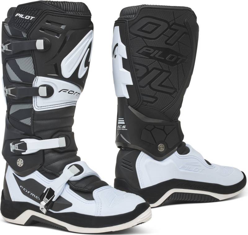 Forma Pilot Motocross Stiefel Motorradstiefel wechselbare Sohlen,wasserdicht von Forma