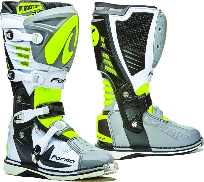 Forma Predator 2.0 Motocross Stiefel Motorradstiefel wechselbare Sohlen von Forma