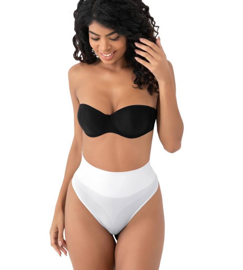 Formangel Miederslip formender High-Waist String mit Shaping-Bauchbund nahtlos & rutschfest (1-St) Bauchformung, nicht sichtbar unter Kleidung, String-Schnitt von Formangel