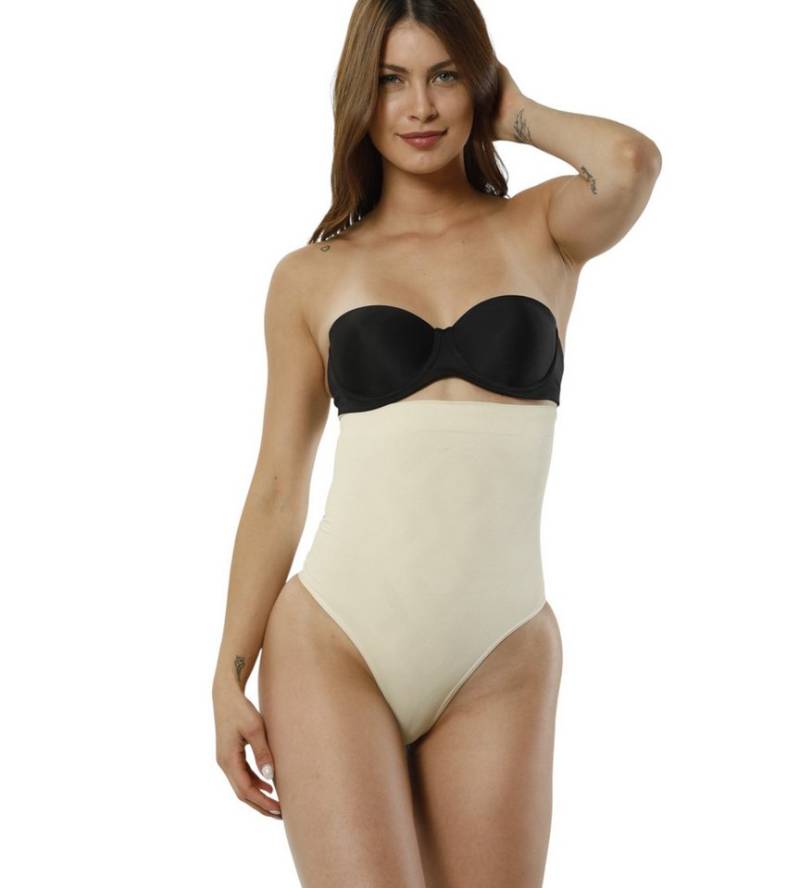 Formangel Miederslip nahtloser Taillen-String - Corsage mit Silikonbund Shapewear (1-St) High-Waist-String mit formender Funktion & Silikonbund von Formangel