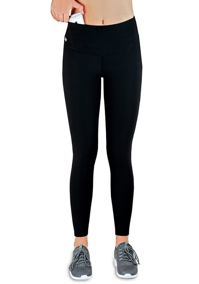 Formbelt Laufhose Damen High Waist Leggings lang, mit Handytasche und hohem Bund, mesh tight leggings sportleggings funktionsleggings, high waist quick dry frauen leggin leggins damen sport blickdicht, hoher bund, quick dry, atmungsaktiv, waschbar, 4 wege stretch von Formbelt