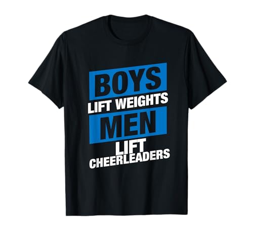 Männer Heben Cheerleader Lustig Cheerleading Für Männer T-Shirt von Forme Cheerleading