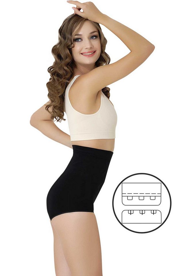 Formeasy Taillenshaper Shapewear Damen Bauch-Weg Unterwäsche Formslip Miederslip Bauchweg von Formeasy