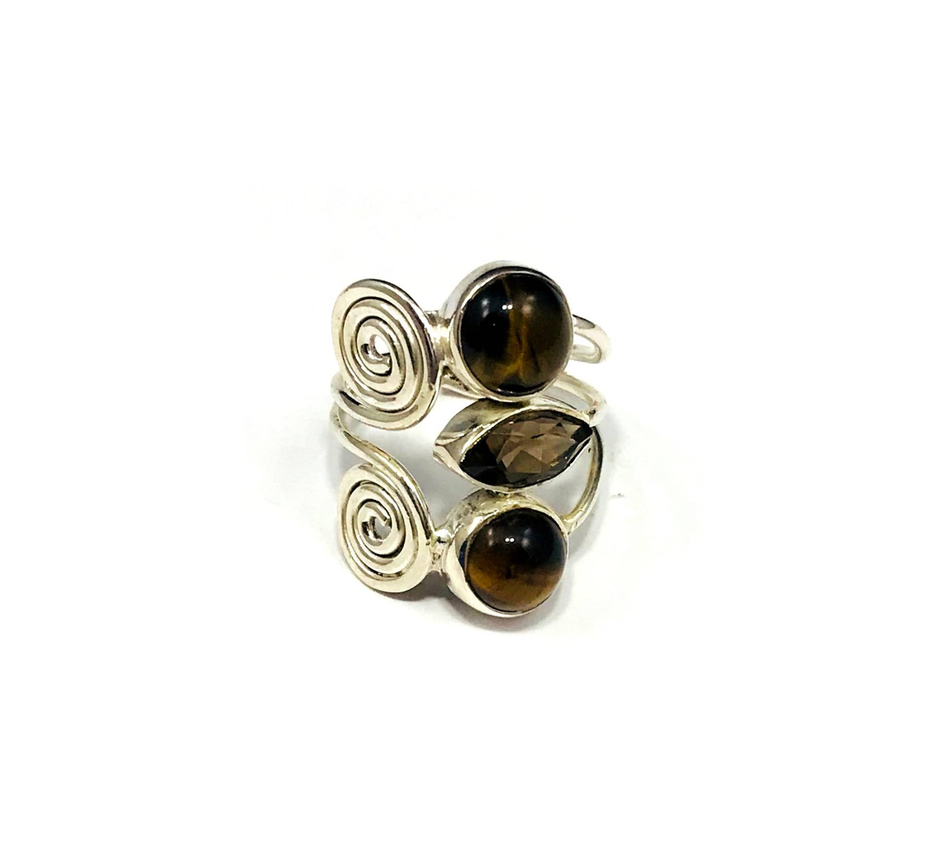 sterling Silber Filigran Tiger Boho Hippie Ring Größe 6 Oder 6.5 sterling Silber Filigran Tiger Boho Hippie Ring Größe 6 Oder 6.5 von FormedPlusFound