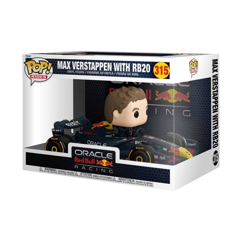 Formel 1 - Max Verstappen with RB20 (Pop Rides! Super Deluxe) Vinyl Figur 315 - Funko Pop! Figur - Funko Shop Deutschland - Lizenzierter Fanartikel von Formel 1