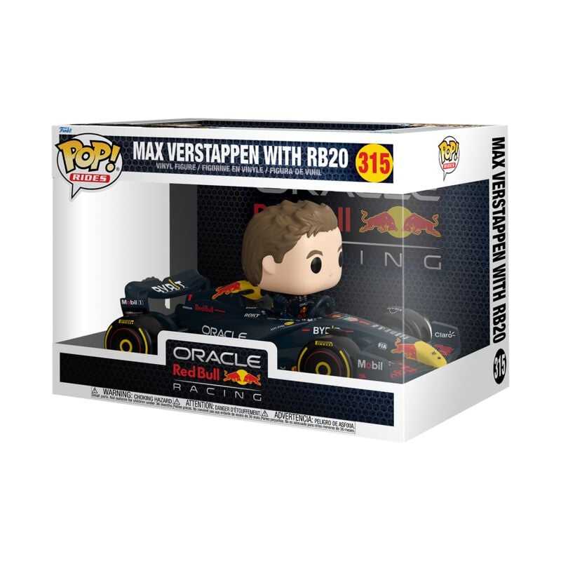 Formel 1 Max Verstappen with RB20 (Pop Rides! Super Deluxe) Vinyl Figur 315 Funko Pop! multicolor von Formel 1