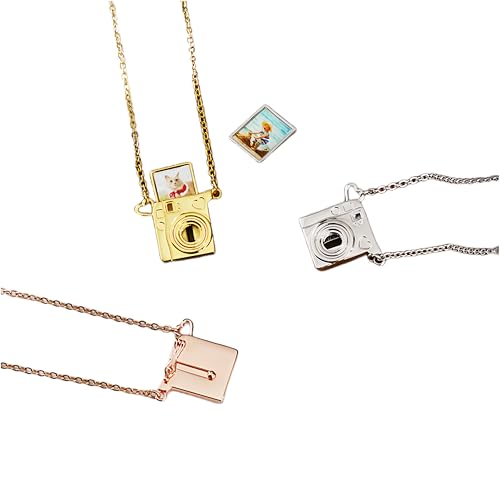 Personalisierbare, stilvolle Kamera-Halskette, Medaillon-Anhänger mit Foto im Inneren, Gedenkschmuck, Geschenk für Fotografie-Liebhaber, Weihnachtsgeschenke, Geschenk für sie Personalisierbare, stilvolle Kamera-Halskette, Medaillon-Anhänger mit Foto im Inneren, Gedenkschmuck, Geschenk für Fotografie-Liebhaber, Weihnachtsgeschenke, Geschenk für sie von FormeyOneou
