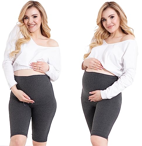 Formommy - Damen Leggings 1/3 Schwanenschaft Radfahren Hergestellt in EU - 3XL Esche von Formommy