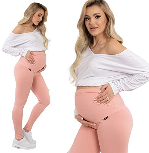 Formommy - Mutterschaft Leggings Classic hergestellt in der EU (Aprikose,L) von Formommy