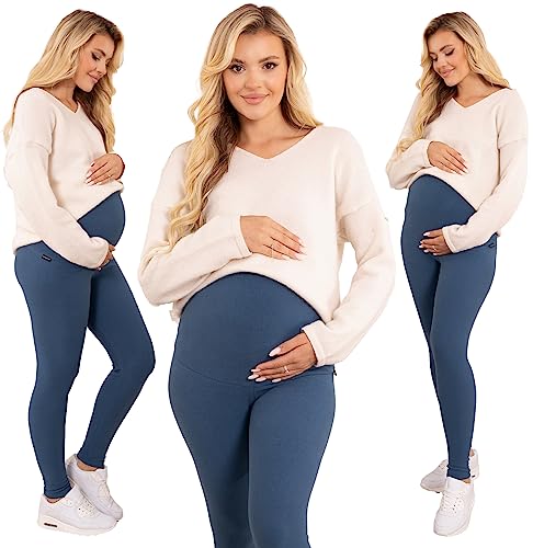 Formommy - Schwangerschaft Leggings Erwärmung hergestellt in der EU (Indygo,6XL) von Formommy