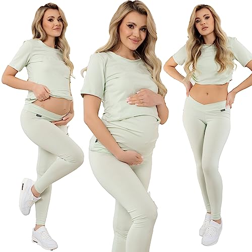 Formommy - Schwangerschaft Leggings Gaja hergestellt in der EU (Mint,M) von Formommy