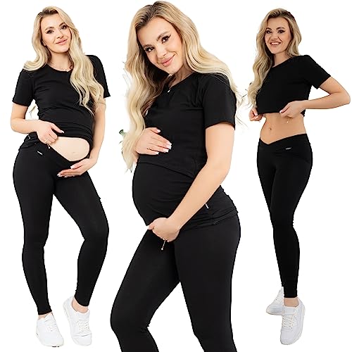 Formommy - Schwangerschaft Leggings Gaja hergestellt in der EU (Schwarz,5XL) von Formommy