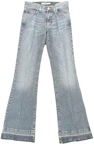 Fornarina "70er Hippie Vintage Retro Damen Schlaghosen Jeans Used-LookDenim (Blau) von Fornarina