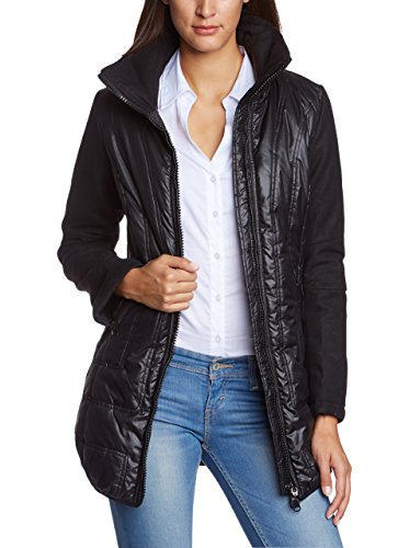 Fornarina Damen Jacke BIF3A87N27700, Gr. 40 (Herstellergröße: L), Schwarz (black 00) von Fornarina