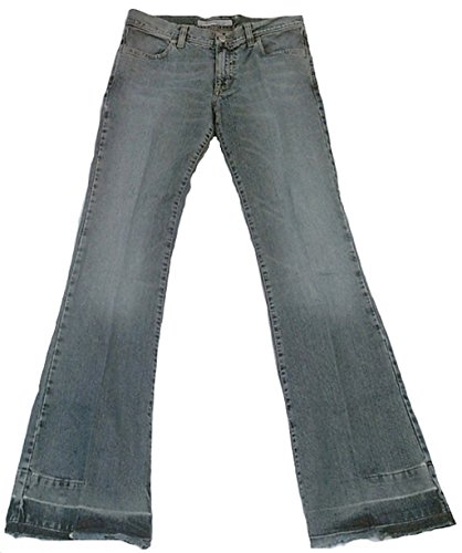 Fornarina Damen Jeans Blau Post It Geile Designer Optik Rock Star Hose Bootcut Schlagjeans W27 L34 von Fornarina