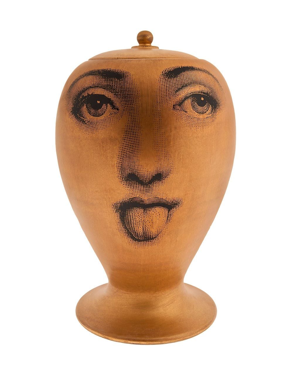 Fornasetti 'Bitossi' Dose - Gelb von Fornasetti