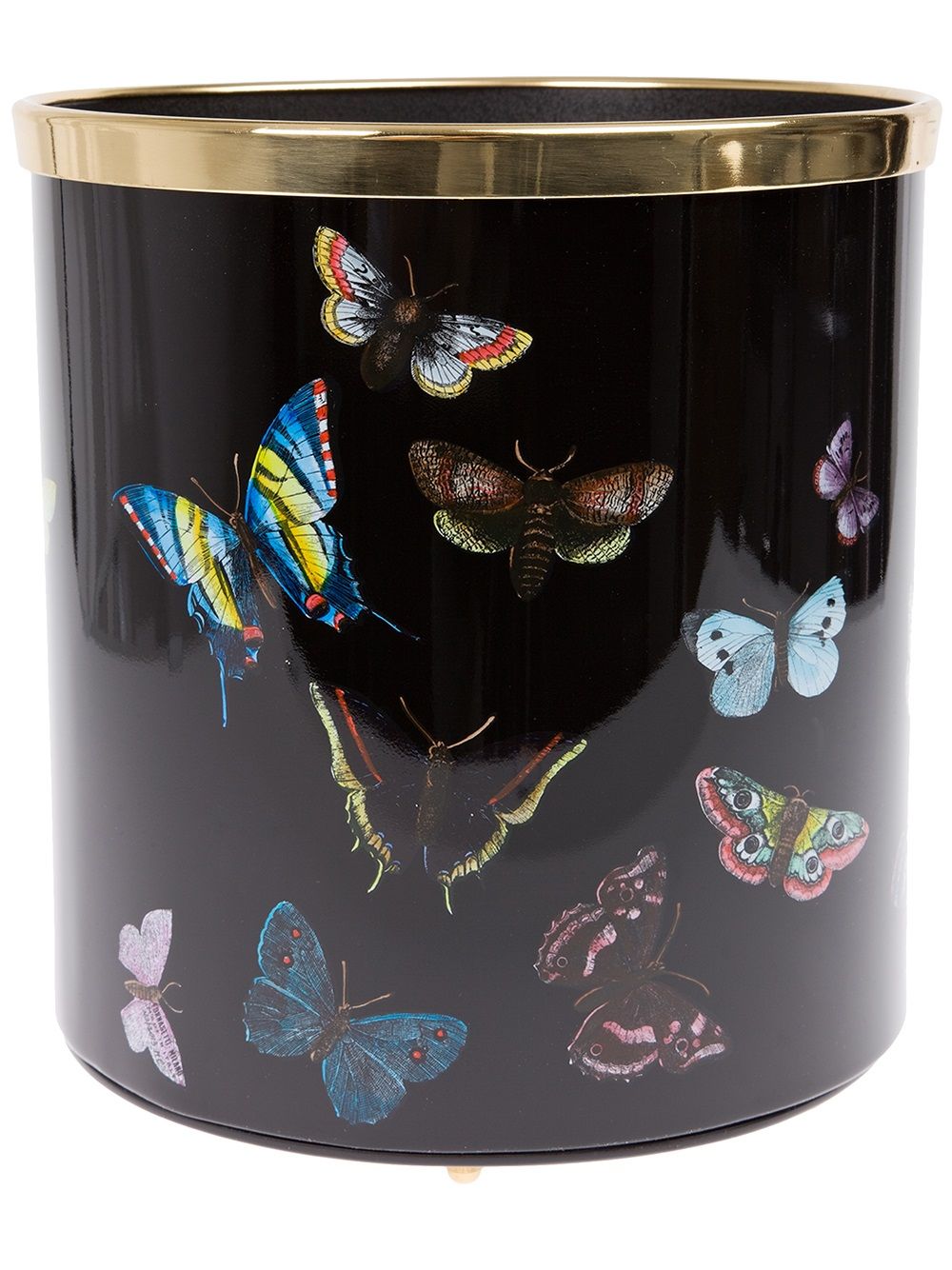 Fornasetti 'Butterfly' Papierkorb - Schwarz von Fornasetti