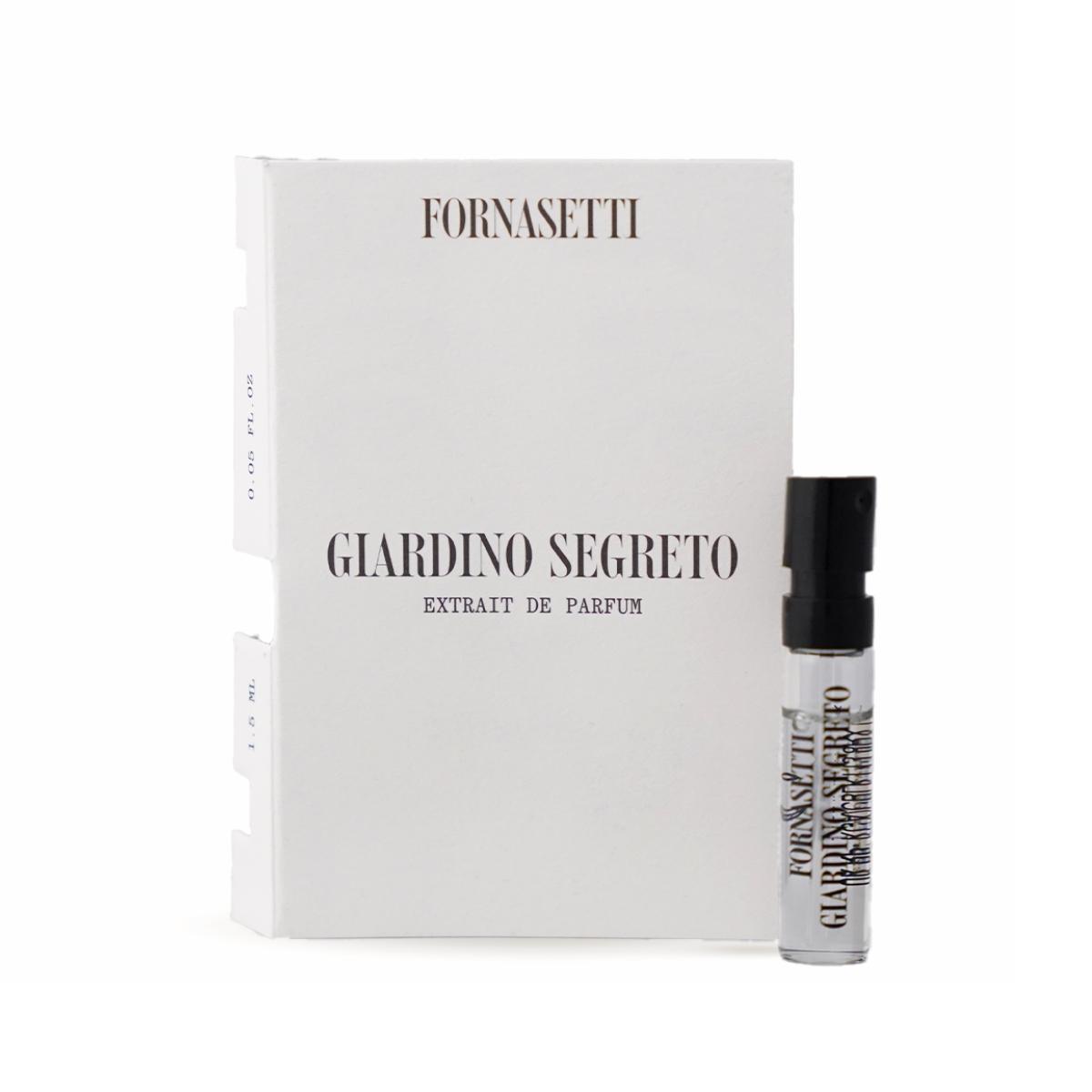 Fornasetti Extrait de parfum Giardino Segreto Sample (1.5 ml) von Fornasetti