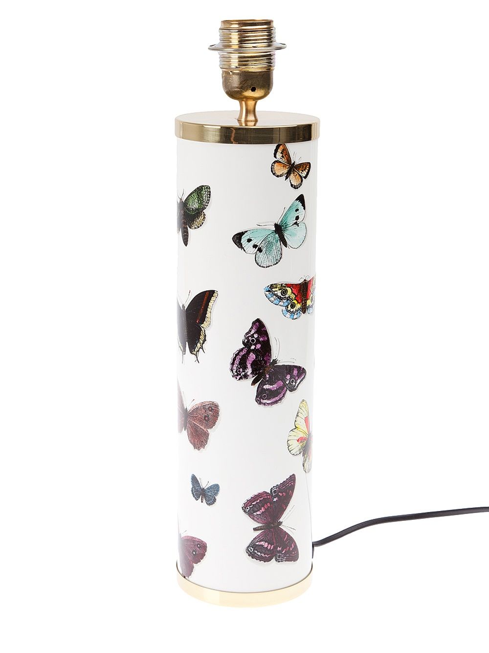 Fornasetti Lampe mit Schmetterlings-Print - Weiß von Fornasetti