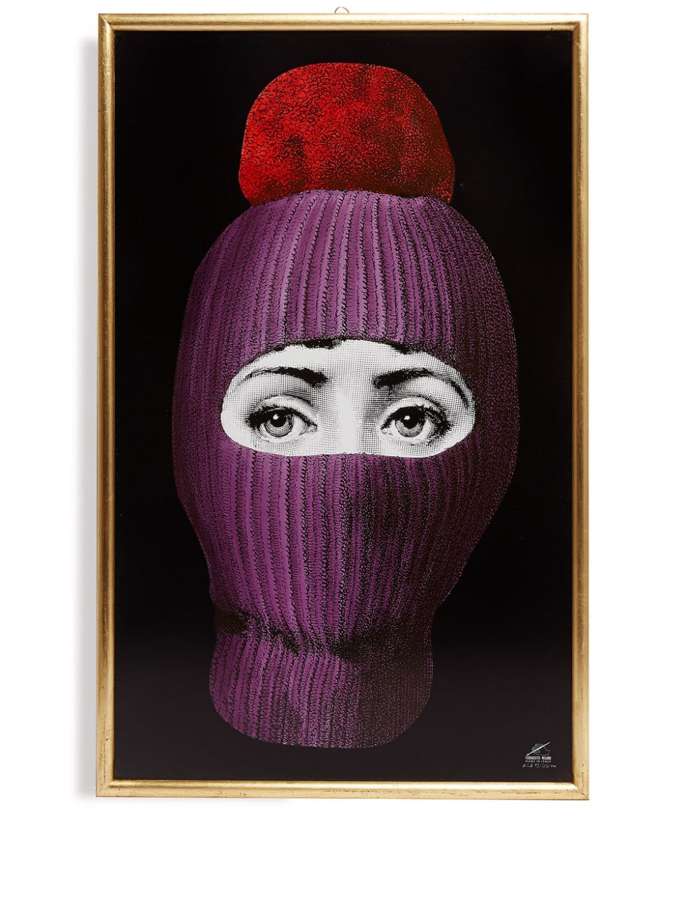 Fornasetti Lux Gstaad Holztafel - Violett von Fornasetti