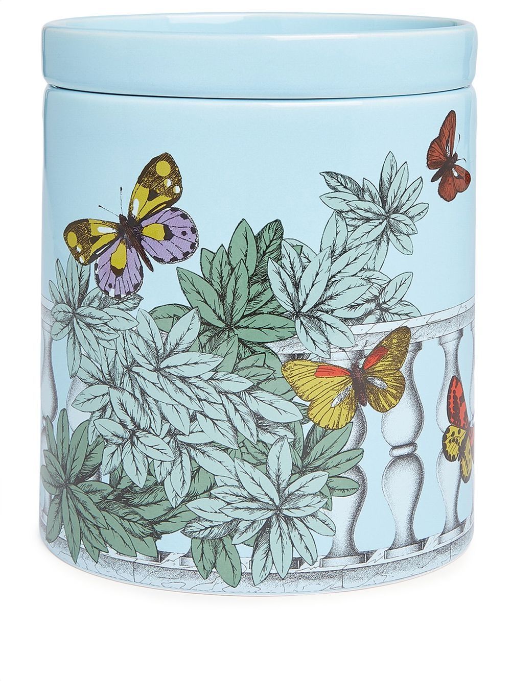 Fornasetti Nel Mentre Duftkerze 1 kg - Blau von Fornasetti