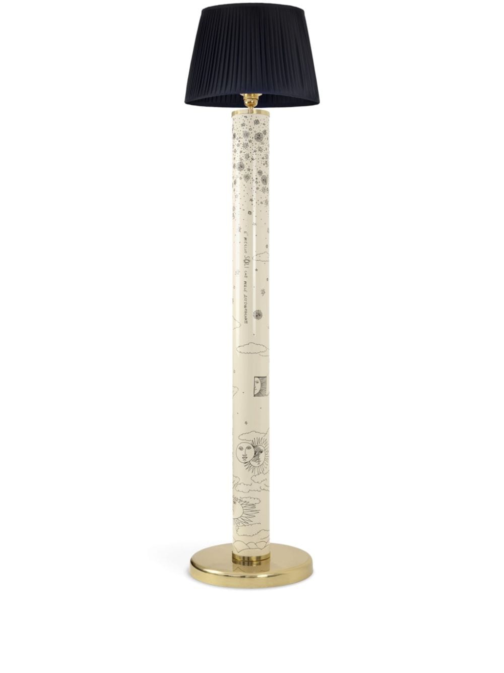 Fornasetti Solitario Stehlampe - Schwarz von Fornasetti