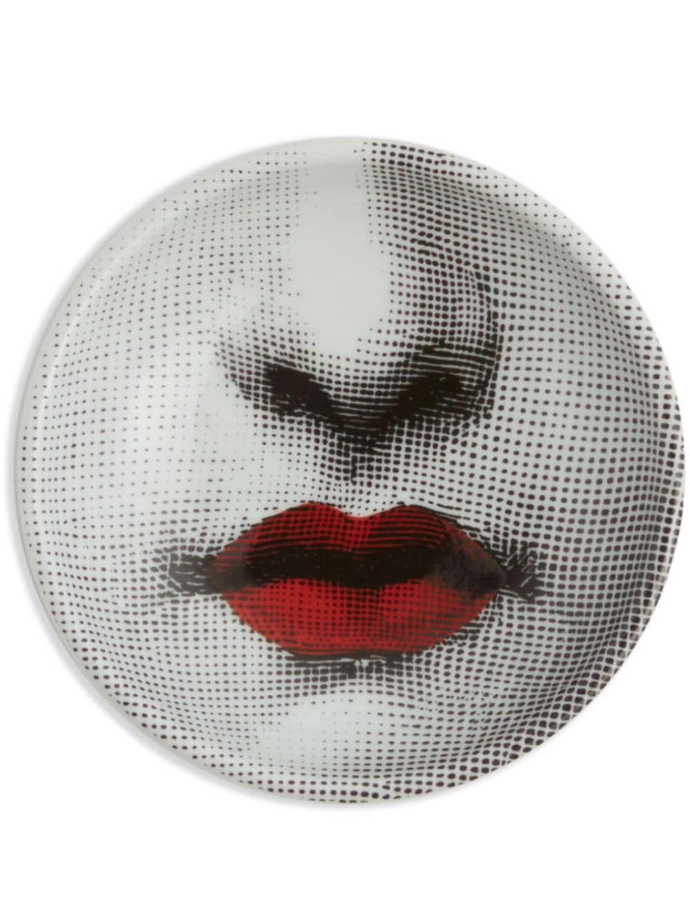 Fornasetti Tema E Variazoni N.397 Porzellan-Aschenbecher (13cm) - Weiß von Fornasetti