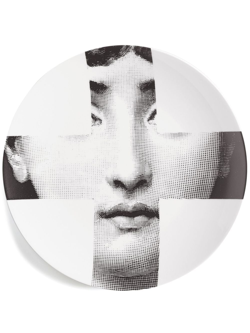 Fornasetti Tema e Variazioni n.151 Wandteller - Weiß von Fornasetti