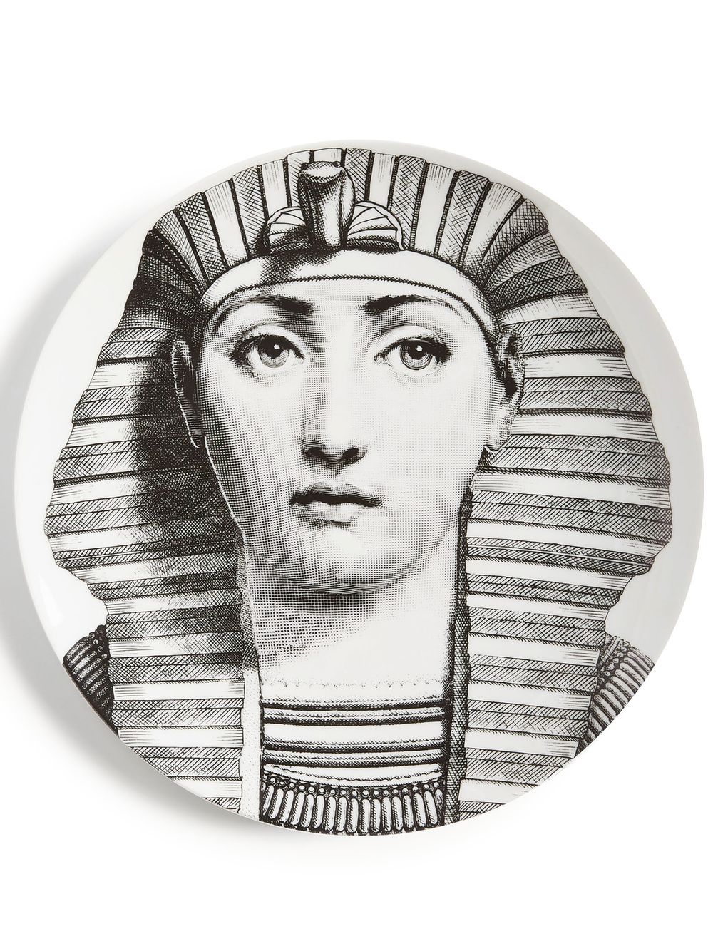 Fornasetti Tema e Variazioni n.221 Wandteller - Weiß von Fornasetti