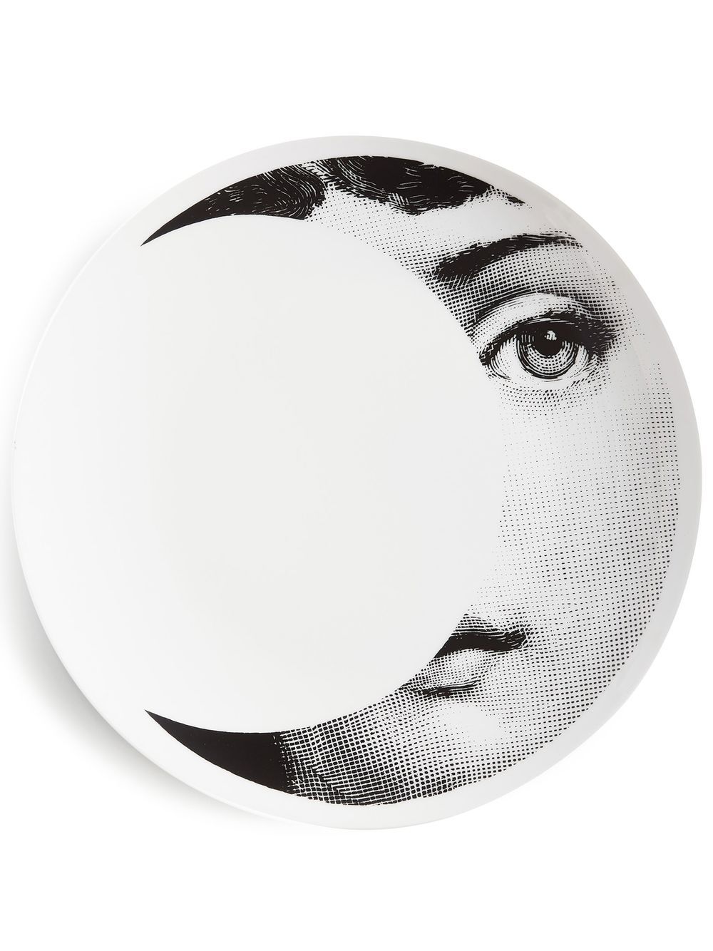 Fornasetti Tema e Variazioni n.39 Wandteller - Weiß von Fornasetti