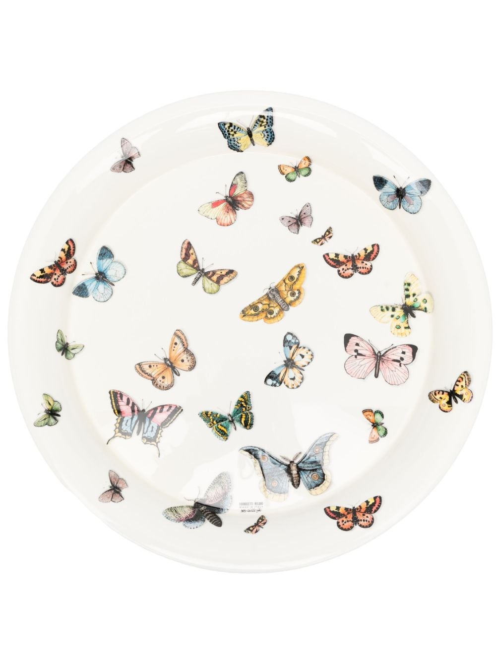 Fornasetti Schmetterling mit Print - Weiß von Fornasetti