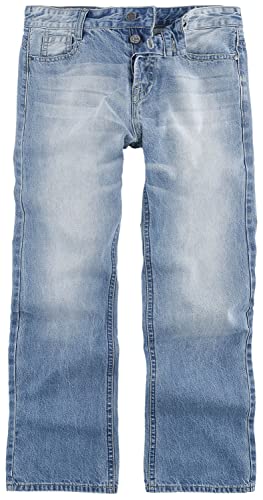 Black Premium by EMP Herren hellblaue Vintage Jeans mit Heller Waschung W30L32 von Forplay