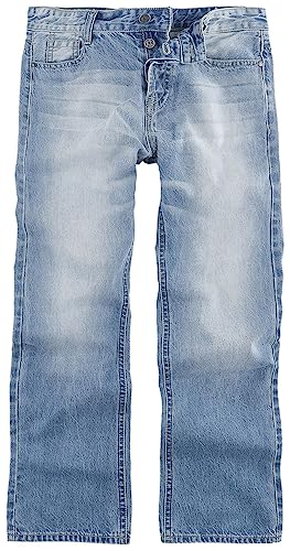 Black Premium by EMP Herren hellblaue Vintage Jeans mit Heller Waschung W31L32 von Forplay