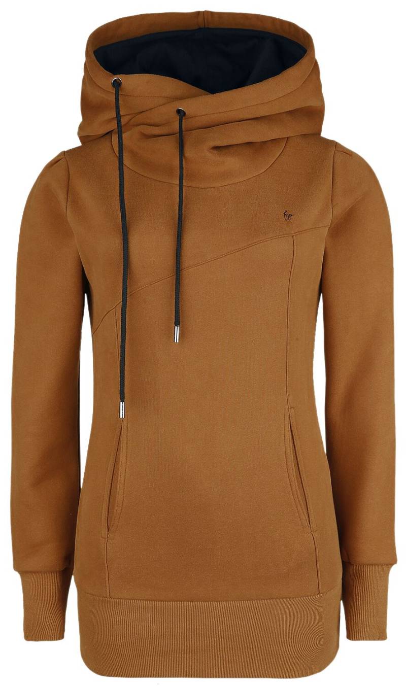 Forplay Adele Kapuzenpullover ocker in XXL von Forplay
