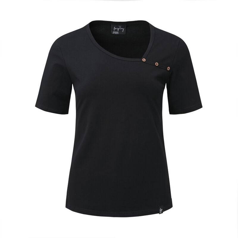 Forplay Carlotta T-Shirt schwarz in XL von Forplay