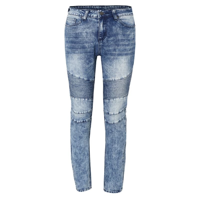 Forplay Jeans - Biker Pants - W27L32 bis W34L34 - für Damen - Größe W33L34 - blau von Forplay