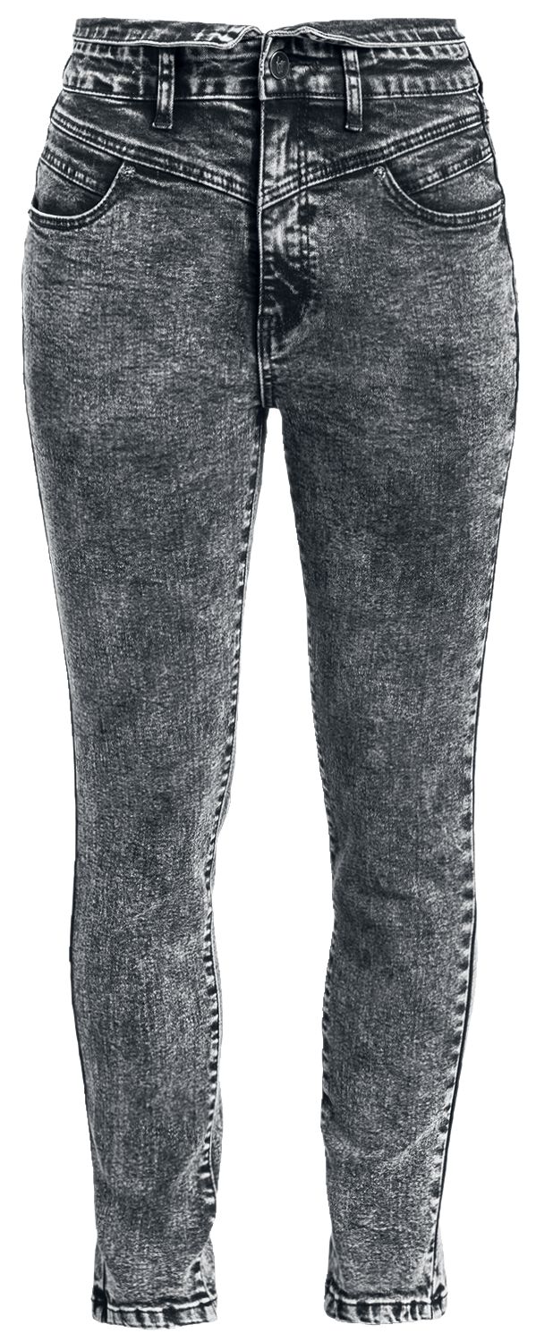 Forplay Jeans - Kate - W27L32 bis W30L34 - für Damen - Größe W29L32 - grau von Forplay