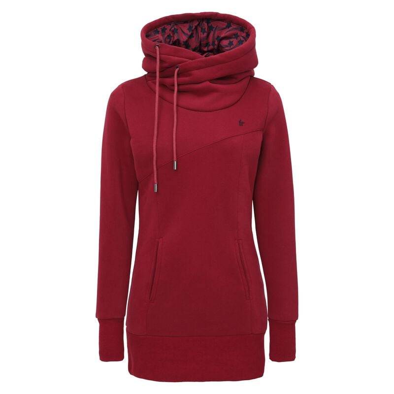 Forplay Kapuzenpullover - Adele - S bis XXL - für Damen - Größe M - rot/schwarz Forplay Kapuzenpullover - Adele - S bis XXL - für Damen - Größe M - rot/schwarz von Forplay
