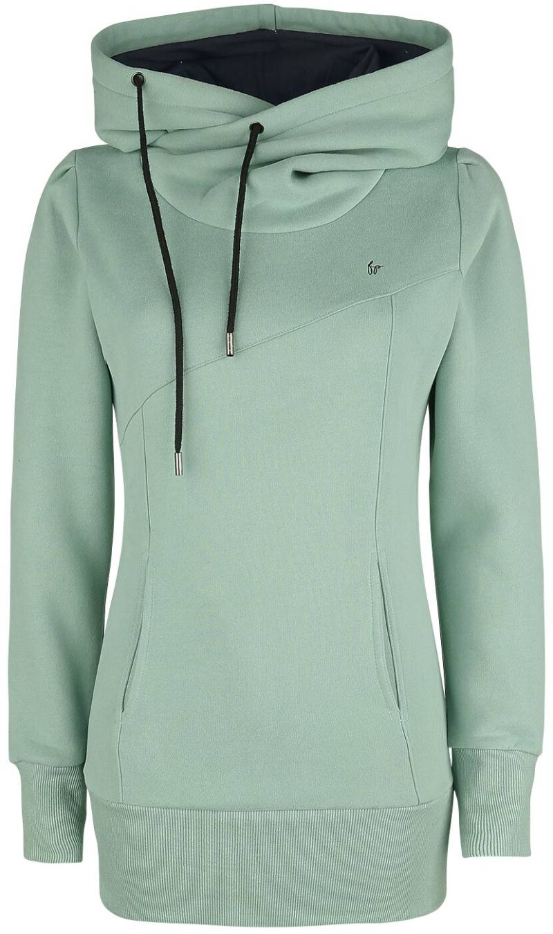 Forplay Kapuzenpullover - Adele - S bis XXL - für Damen - Größe XL - mint von Forplay