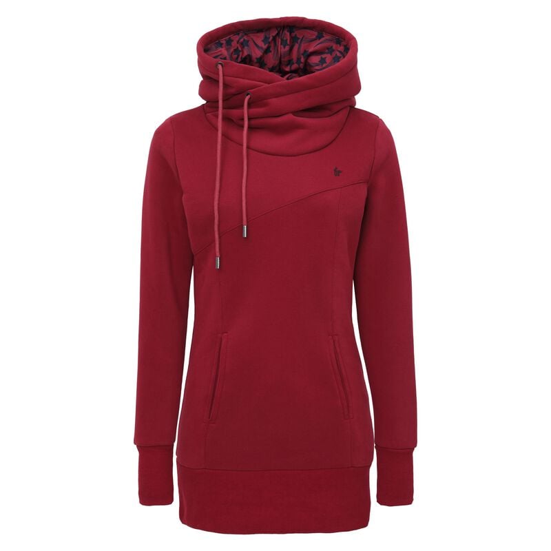 Forplay Kapuzenpullover - Adele - S bis XXL - für Damen - Größe XXL - rot/schwarz Forplay Kapuzenpullover - Adele - S bis XXL - für Damen - Größe XXL - rot/schwarz von Forplay