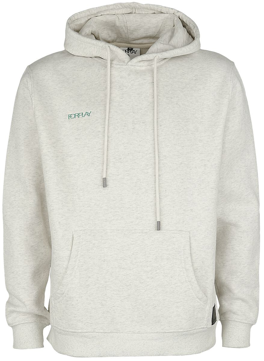 Forplay Kapuzenpullover - Jolly - M bis XXL - für Männer - Größe M - grau meliert von Forplay