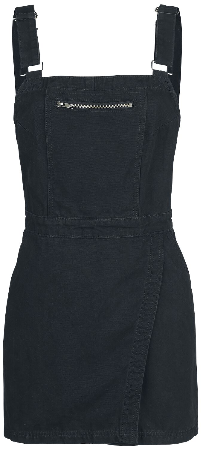 Forplay Kurzes Kleid - Latzwickelkleid - L bis 3XL - für Damen - Größe XL - schwarz von Forplay