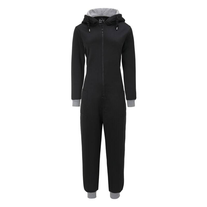 Forplay Kuscheliger Jumpsuit Jumpsuit schwarz in XL Forplay Kuscheliger Jumpsuit Jumpsuit schwarz in XL von Forplay
